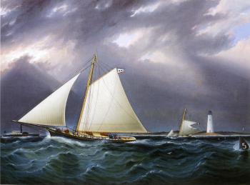 詹姆斯 E 巴特斯沃思 The Match between the Yachts Vision and Meta, Rough Weather 詹姆斯 E 巴特斯沃思 The Match between the Yachts Vision and Meta, Rough Weather